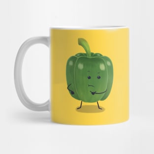 Green pepper Mug